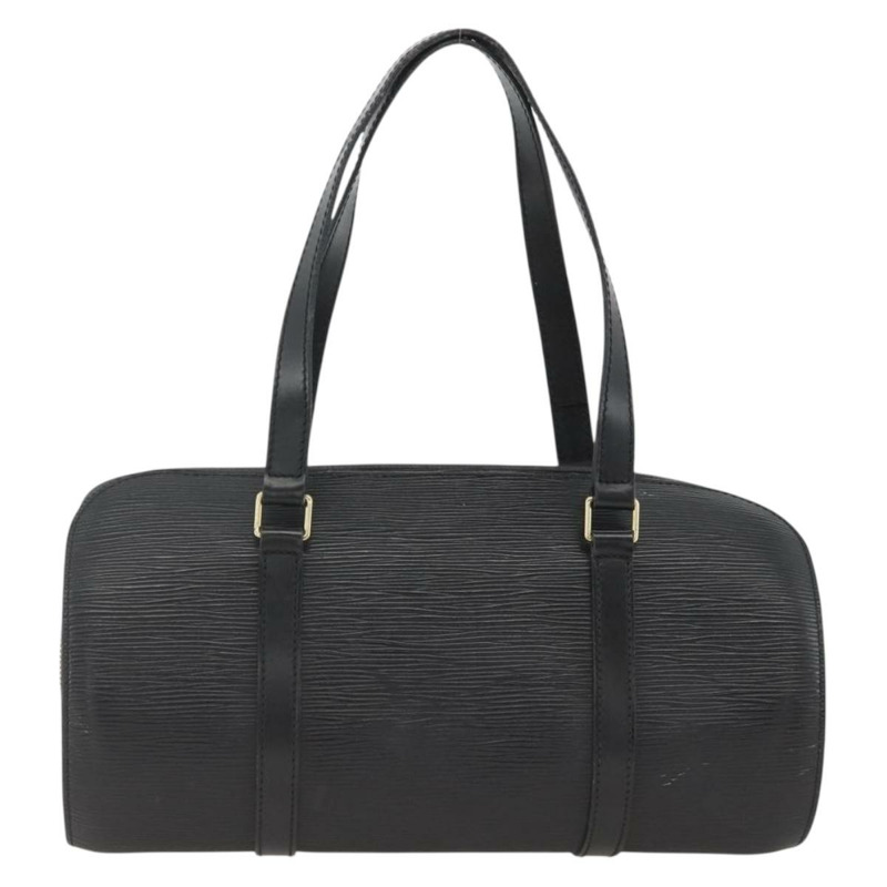 【日本直送】路易威登 Epi Soufflot 手提包 黑色 M52222 LV 正品 ai800A-1