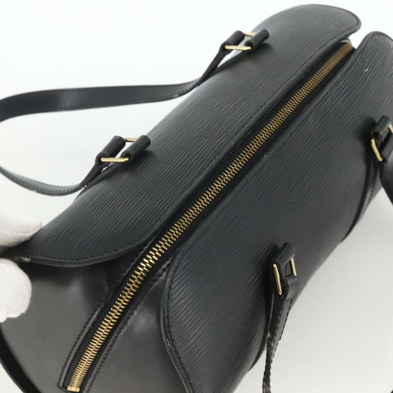 【日本直送】路易威登 Epi Soufflot 手提包 黑色 M52222 LV 正品 ai800A-5