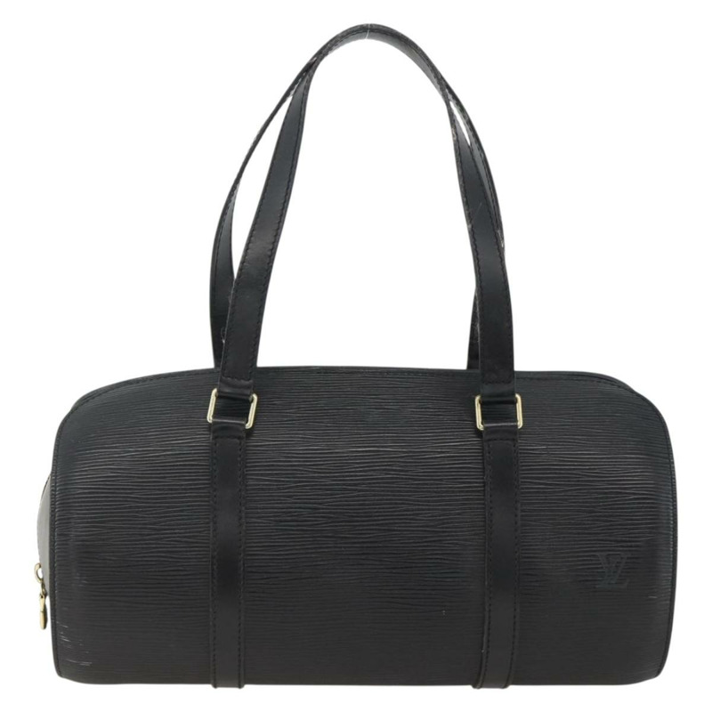 【日本直送】路易威登 Epi Soufflot 手提包 黑色 M52222 LV 正品 ai800A-12