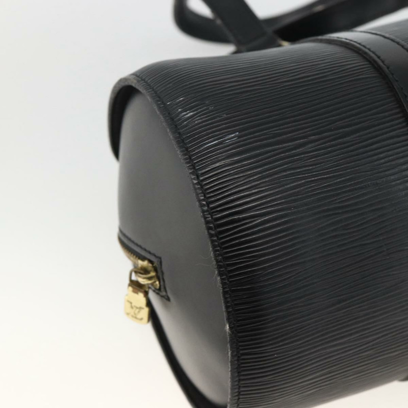 【日本直送】路易威登 Epi Soufflot 手提包 黑色 M52222 LV 正品 ai800A-13
