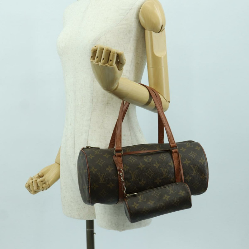 【日本直送】路易威登 Monogram Papillon 30 手提包 M51385 LV Auth ai799A-24