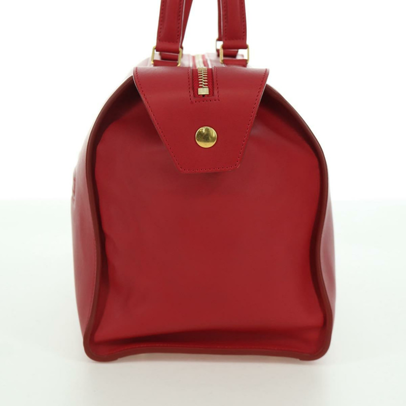 【日本直送】CELINE 小號戒指包手提包 皮革 金紅色 正品 gh1913V-2