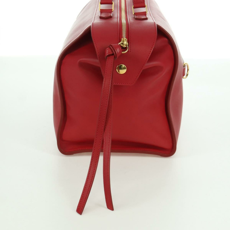 【日本直送】CELINE 小號戒指包手提包 皮革 金紅色 正品 gh1913V-3