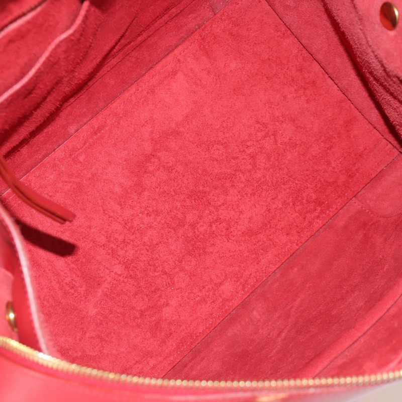 【日本直送】CELINE 小號戒指包手提包 皮革 金紅色 正品 gh1913V-10