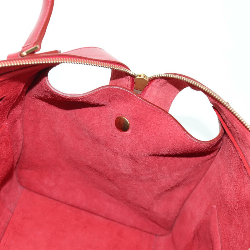 【日本直送】CELINE 小號戒指包手提包 皮革 金紅色 正品 gh1913V-20