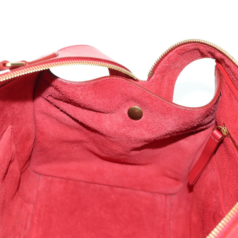 【日本直送】CELINE 小號戒指包手提包 皮革 金紅色 正品 gh1913V-21