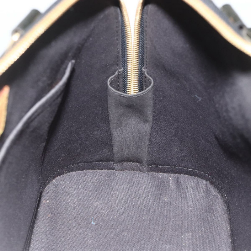 【日本直送】路易威登 Vernis 貼紙印花 Alma PM 手提包 白色 M50466 LV 正品 YKZ565-19