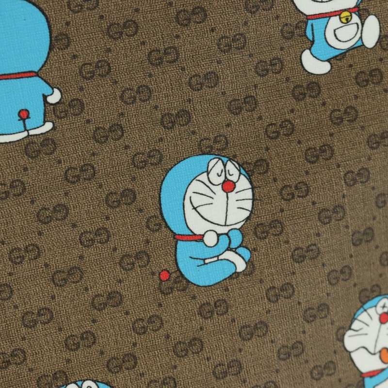 【日本直送】GUCCI GUCCI × Doraemon Micro GG Supreme Bag PVC 2way Beige 653952 Auth YKZ557SAM-20