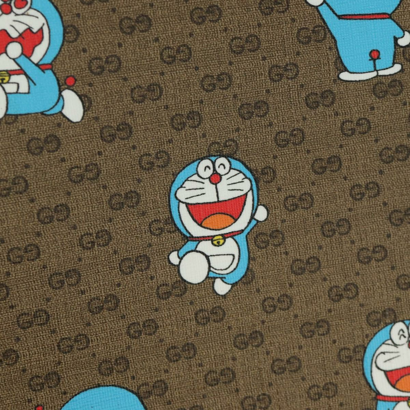 【日本直送】GUCCI GUCCI × Doraemon Micro GG Supreme Bag PVC 2way Beige 653952 Auth YKZ557SAM-21
