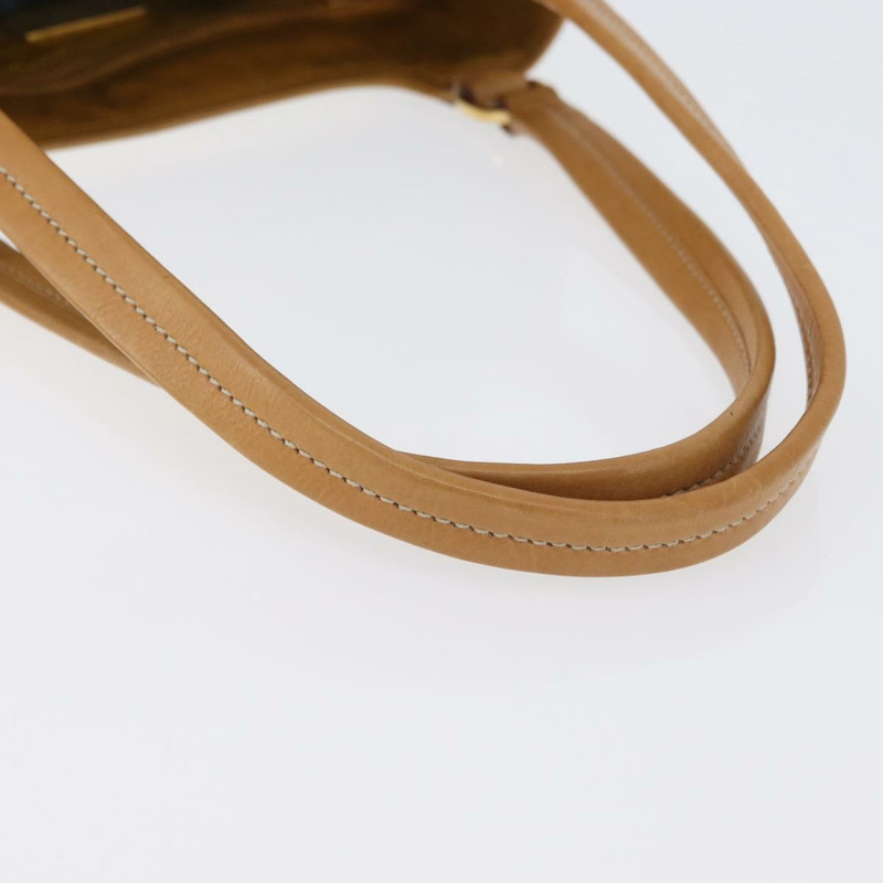 【日本直送】PRADA 手袋 帆布 金色 米色 正品 YKZ552A-6