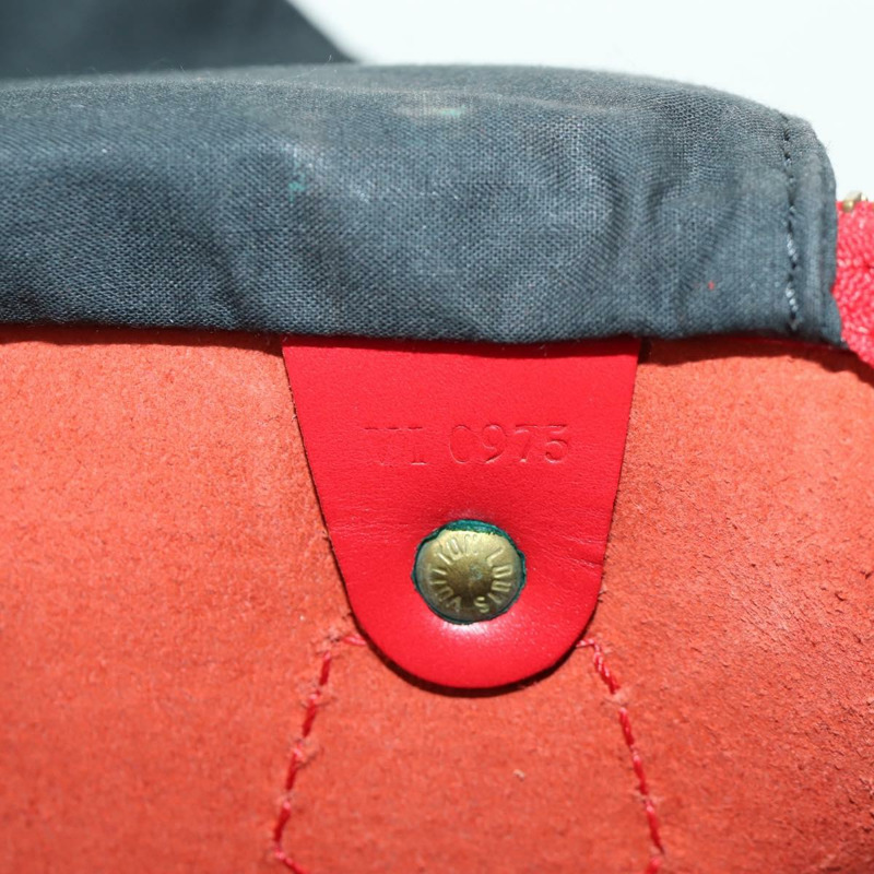 【日本直送】路易威登 Epi Speedy 35 手提包 卡斯蒂利亞紅 M42997 LV 正品 YKZ570V-10