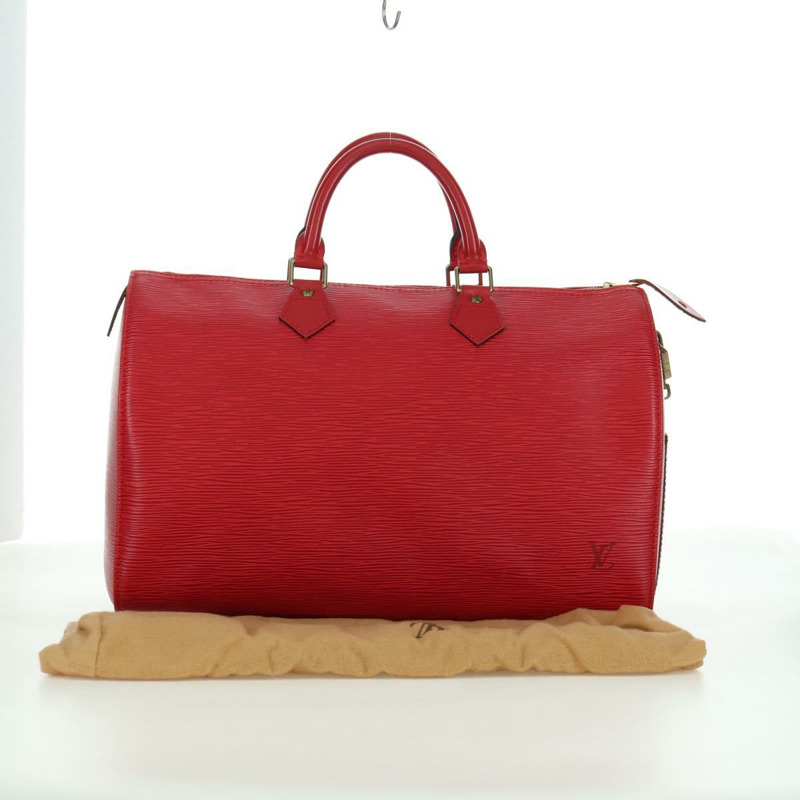 【日本直送】路易威登 Epi Speedy 35 手提包 卡斯蒂利亞紅 M42997 LV 正品 YKZ570V-11