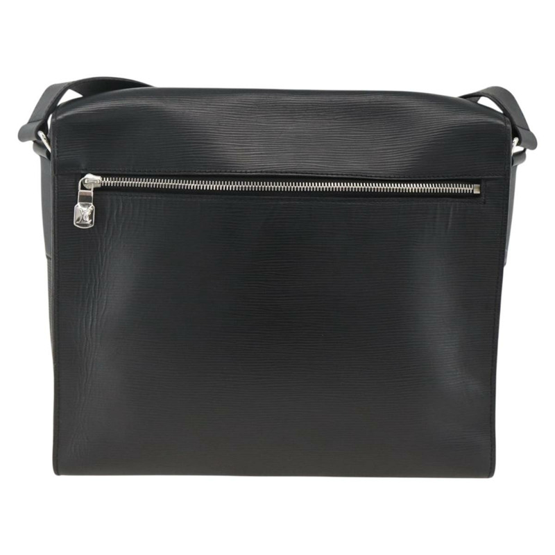 【日本直送】路易威登 Epi Harrington Messenger MM 單肩包 黑色 M53409 正品 ka3397-1