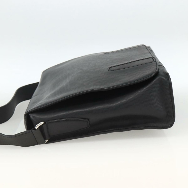 【日本直送】路易威登 Epi Harrington Messenger MM 單肩包 黑色 M53409 正品 ka3397-2