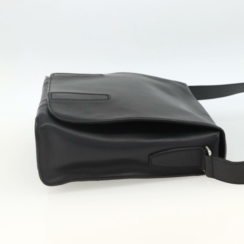 【日本直送】路易威登 Epi Harrington Messenger MM 單肩包 黑色 M53409 正品 ka3397-3