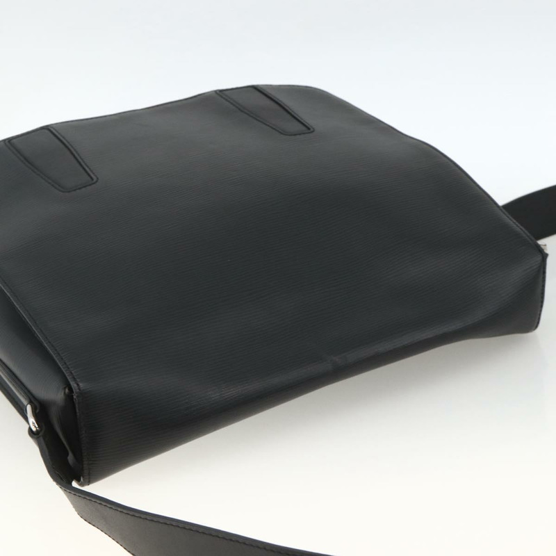 【日本直送】路易威登 Epi Harrington Messenger MM 單肩包 黑色 M53409 正品 ka3397-5