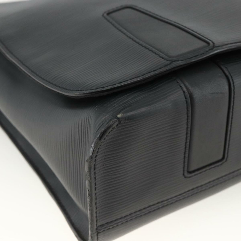 【日本直送】路易威登 Epi Harrington Messenger MM 單肩包 黑色 M53409 正品 ka3397-13