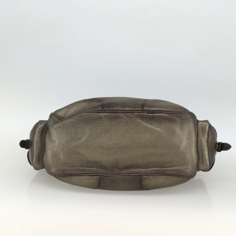 【日本直送】PRADA 金色皮革肩背包 正品 YKZ790A-4