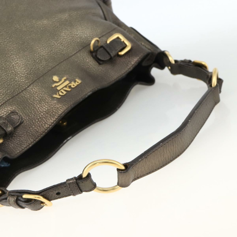 【日本直送】PRADA 金色皮革肩背包 正品 YKZ790A-6
