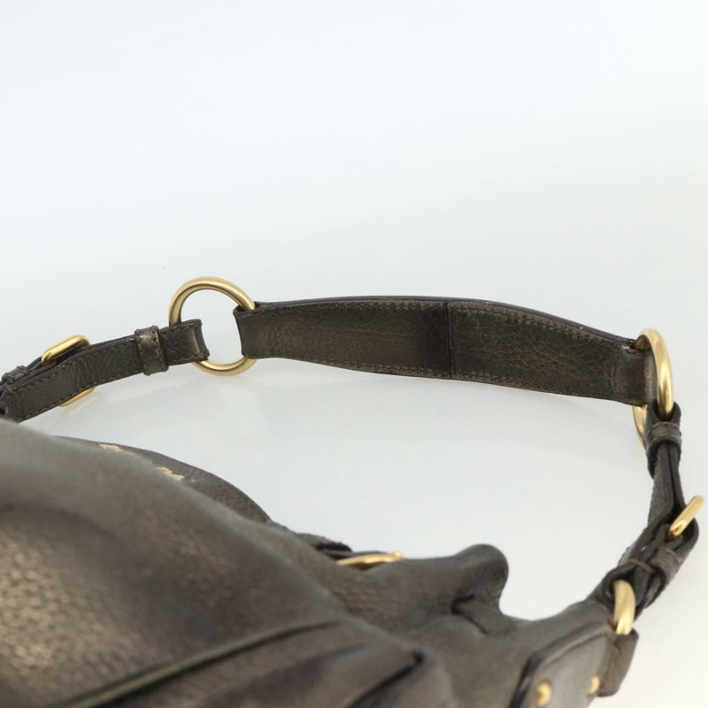 【日本直送】PRADA 金色皮革肩背包 正品 YKZ790A-7