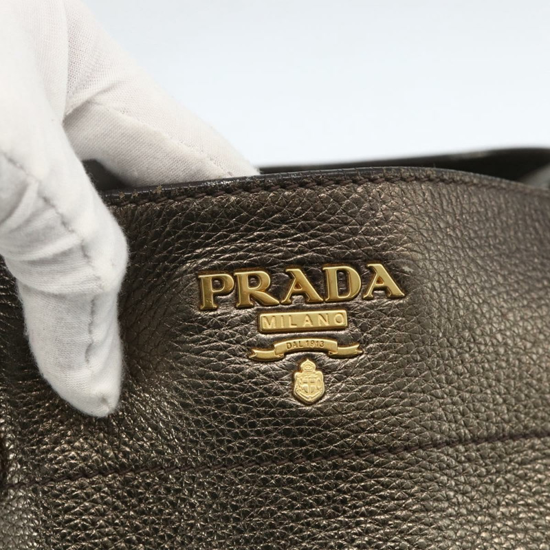 【日本直送】PRADA 金色皮革肩背包 正品 YKZ790A-16