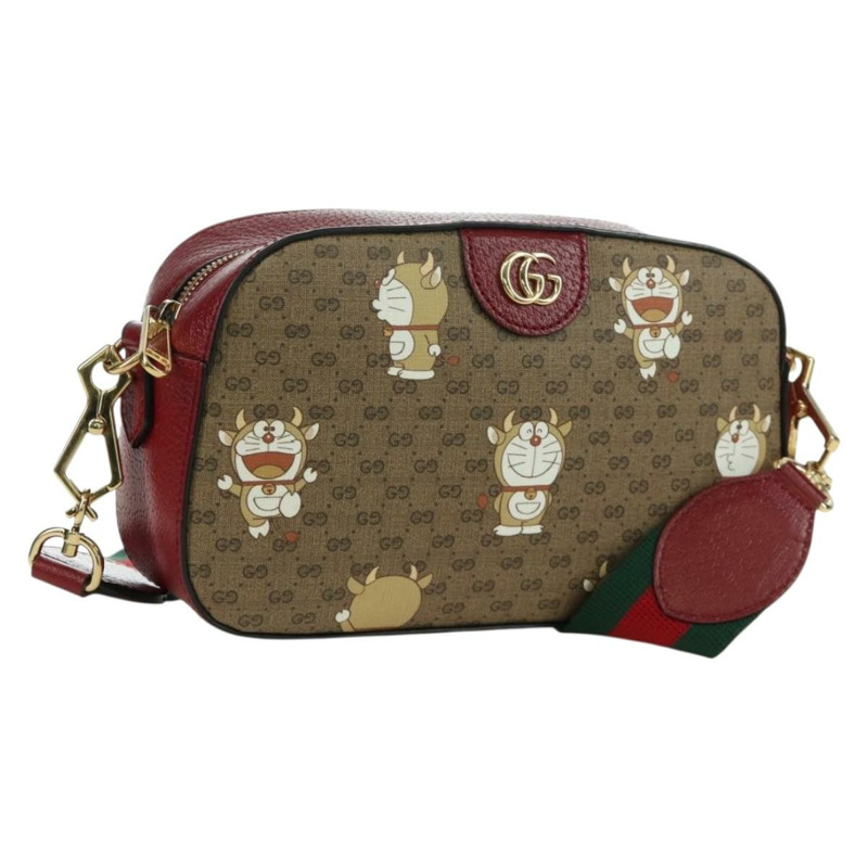 【日本直送】GUCCI Micro GG Supreme Doraemon 聯名款 PVC 包 574886 正品 YKZ711SAM-0