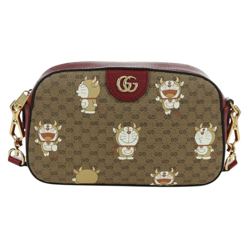 【日本直送】GUCCI Micro GG Supreme Doraemon 聯名款 PVC 包 574886 正品 YKZ711SAM-12