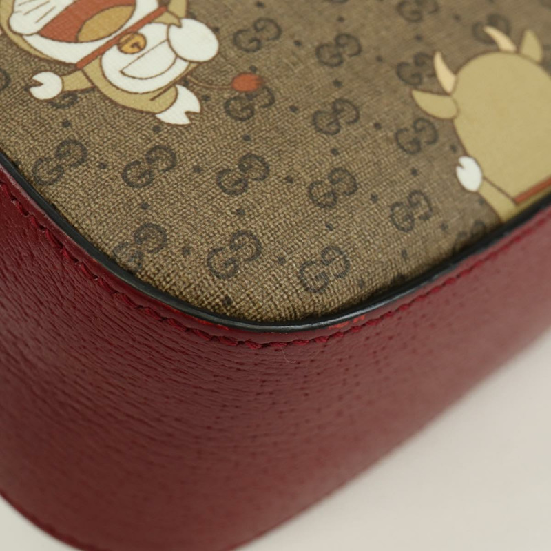 【日本直送】GUCCI Micro GG Supreme Doraemon 聯名款 PVC 包 574886 正品 YKZ711SAM-13