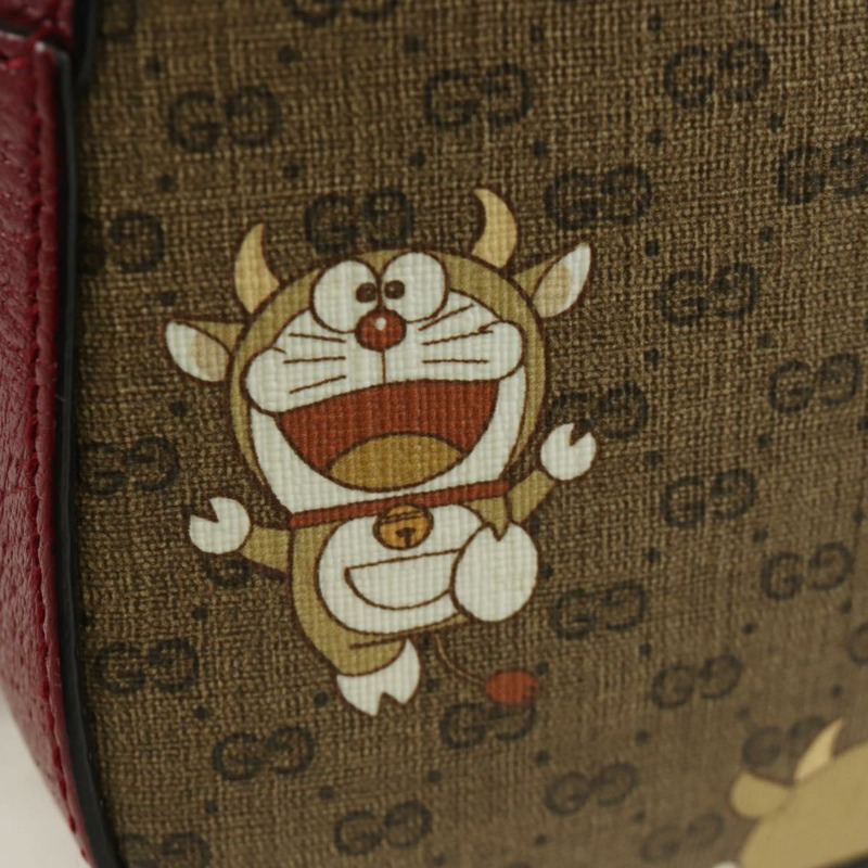 【日本直送】GUCCI Micro GG Supreme Doraemon 聯名款 PVC 包 574886 正品 YKZ711SAM-19