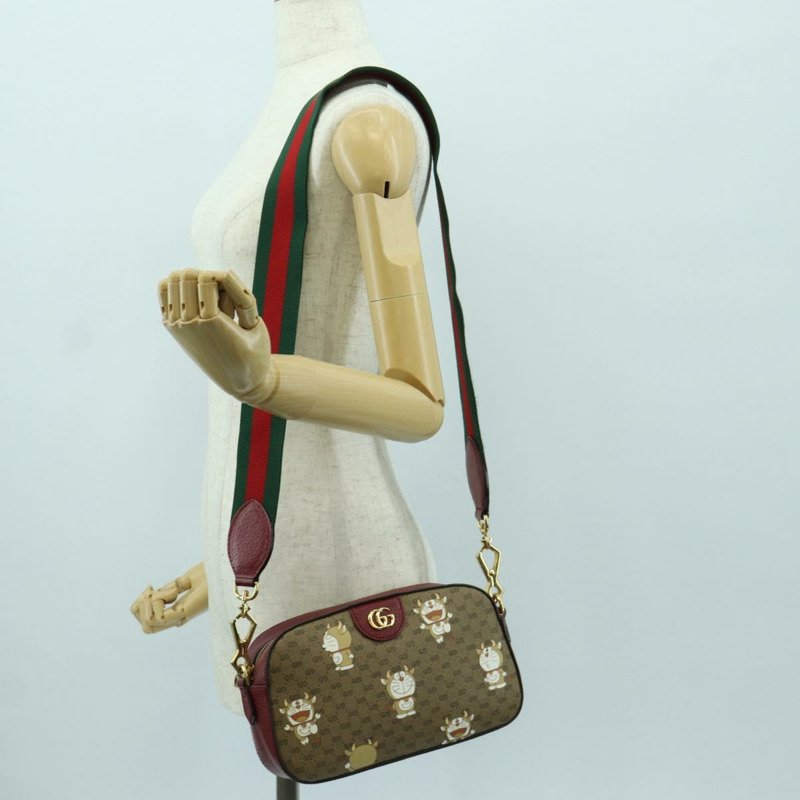 【日本直送】GUCCI Micro GG Supreme Doraemon 聯名款 PVC 包 574886 正品 YKZ711SAM-24