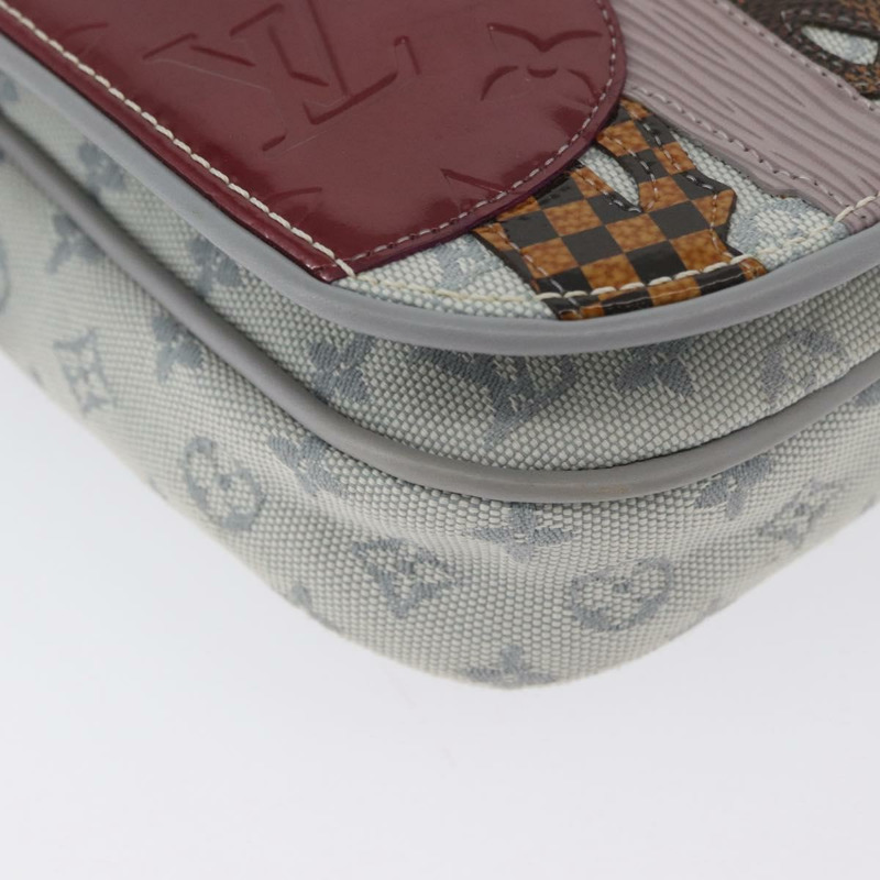 【日本直送】路易威登 Monogram Mini Musette Comte De Fe 手袋 灰色 M92279 LV Auth ka3339V-7