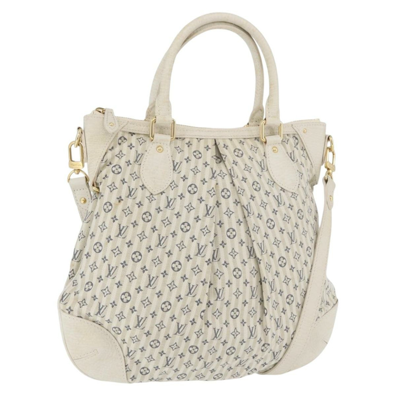 【日本直送】路易威登 Monogram Mini Lin Croisette Marina PM 手袋 藍色 M95494 正品 ka3338A-0