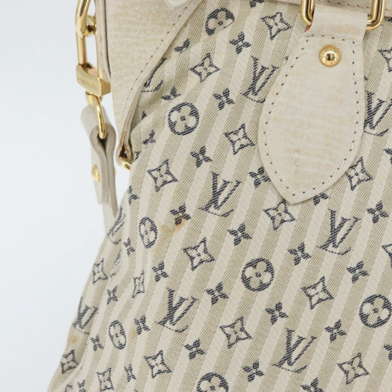 【日本直送】路易威登 Monogram Mini Lin Croisette Marina PM 手袋 藍色 M95494 正品 ka3338A-1