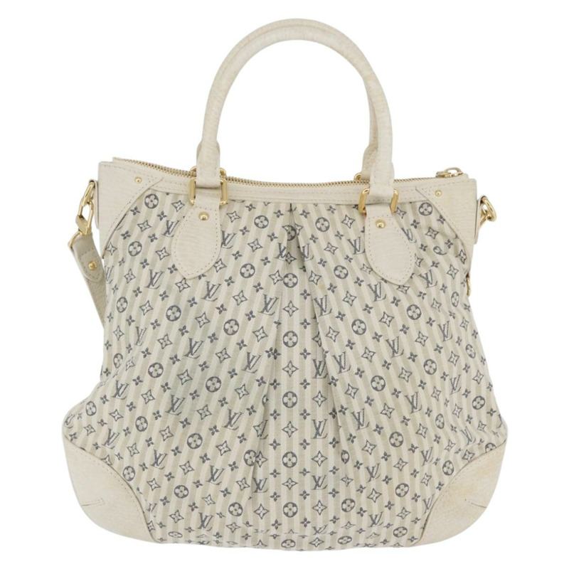 【日本直送】路易威登 Monogram Mini Lin Croisette Marina PM 手袋 藍色 M95494 正品 ka3338A-2