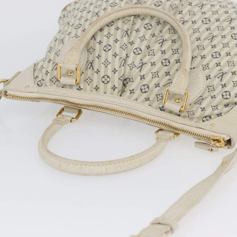 【日本直送】路易威登 Monogram Mini Lin Croisette Marina PM 手袋 藍色 M95494 正品 ka3338A-6