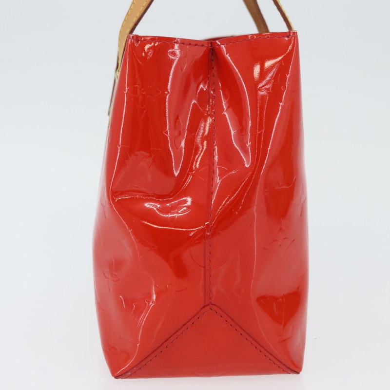 【日本直送】路易威登 Monogram Vernis Reade PM 手提包 紅色 M91088 正品 am11167A-3