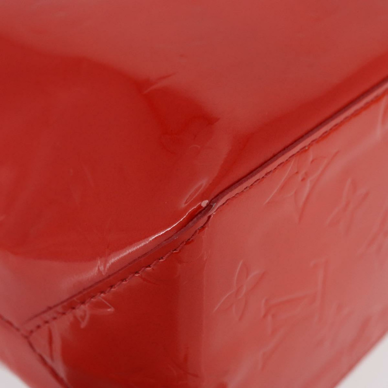 【日本直送】路易威登 Monogram Vernis Reade PM 手提包 紅色 M91088 正品 am11167A-8