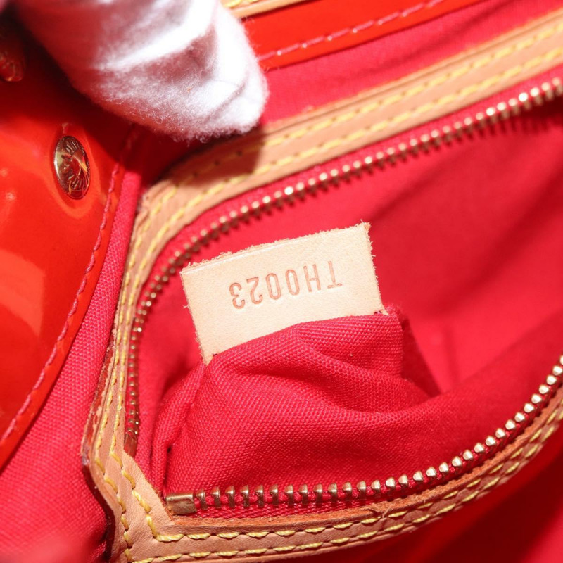 【日本直送】路易威登 Monogram Vernis Reade PM 手提包 紅色 M91088 正品 am11167A-10