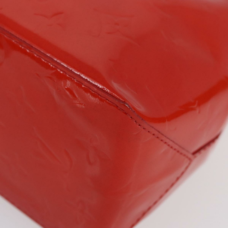 【日本直送】路易威登 Monogram Vernis Reade PM 手提包 紅色 M91088 正品 am11167A-13