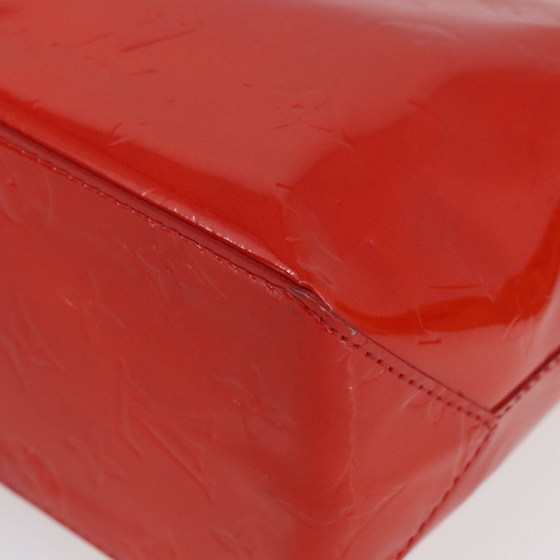 【日本直送】路易威登 Monogram Vernis Reade PM 手提包 紅色 M91088 正品 am11167A-15