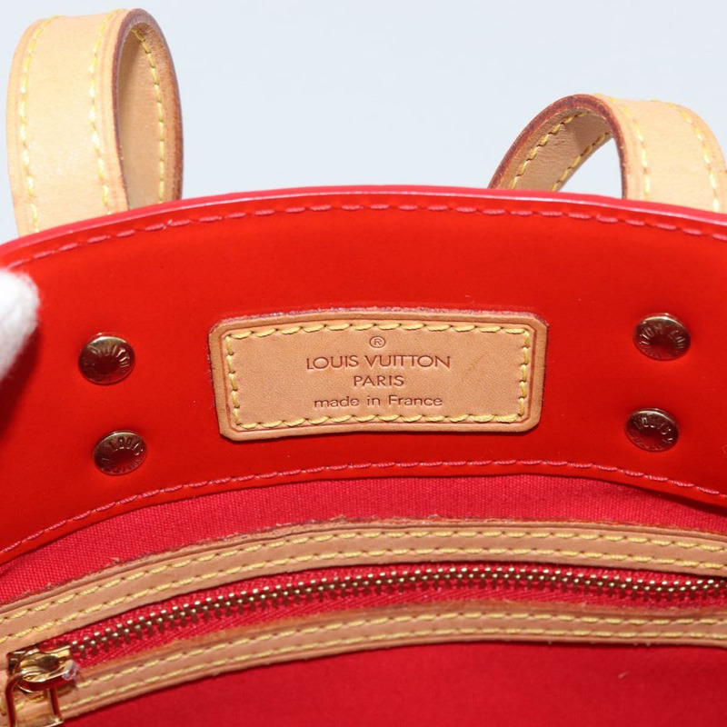 【日本直送】路易威登 Monogram Vernis Reade PM 手提包 紅色 M91088 正品 am11167A-17