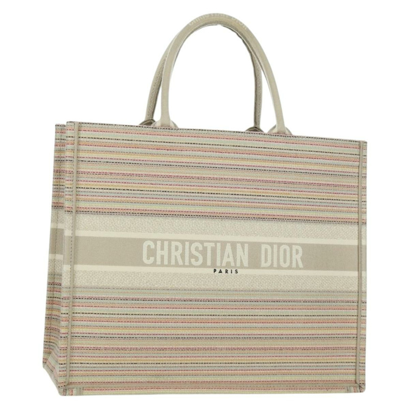 【日本直送】Christian Dior Book Tote 帆布手提包 米色 正品 SW2253SAM-0