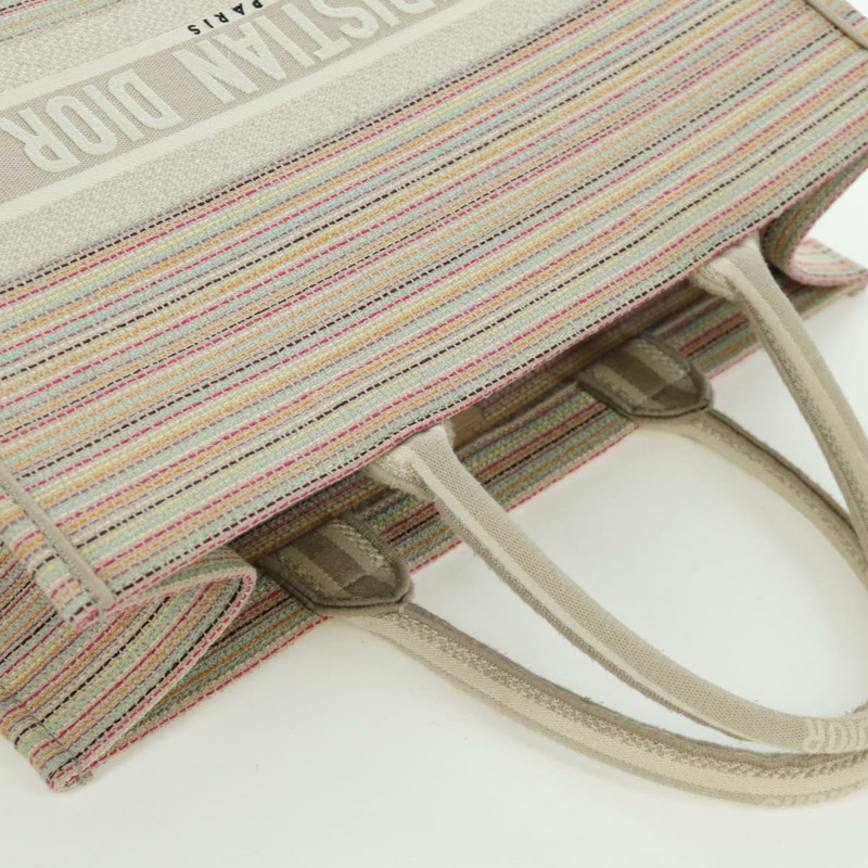 【日本直送】Christian Dior Book Tote 帆布手提包 米色 正品 SW2253SAM-5