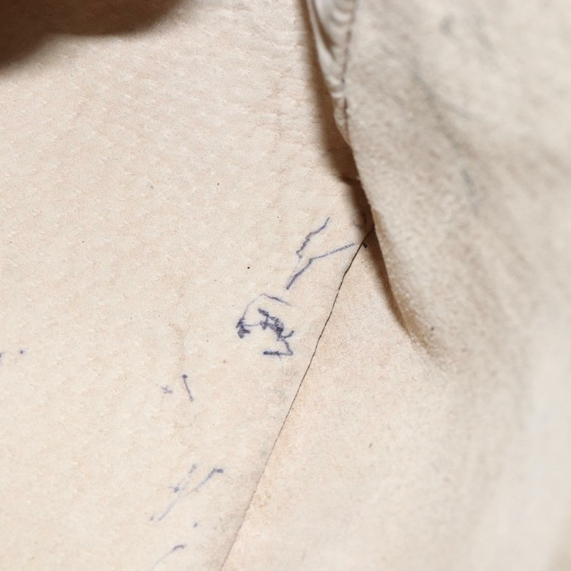 【日本直送】FENDI Selleria Mamma Baguette 手提包，皮革材質，銀色/炭灰色，正品 BAZ530A-9