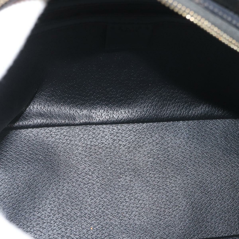 【日本直送】CELINE Macadam帆布手提包 PVC皮革 黑色金色 正品 SW2171A-10