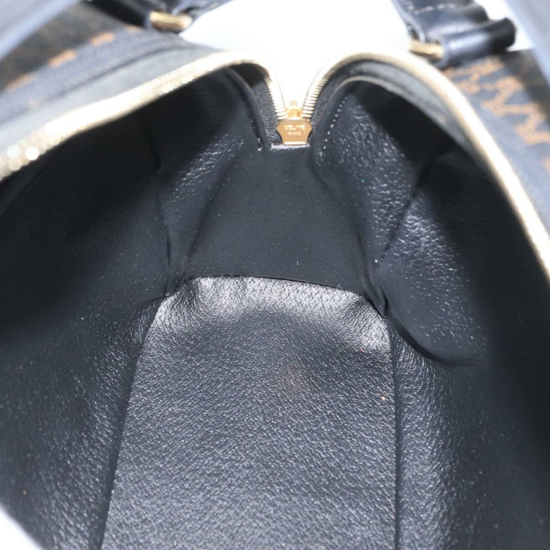 【日本直送】CELINE Macadam帆布手提包 PVC皮革 黑色金色 正品 SW2171A-18
