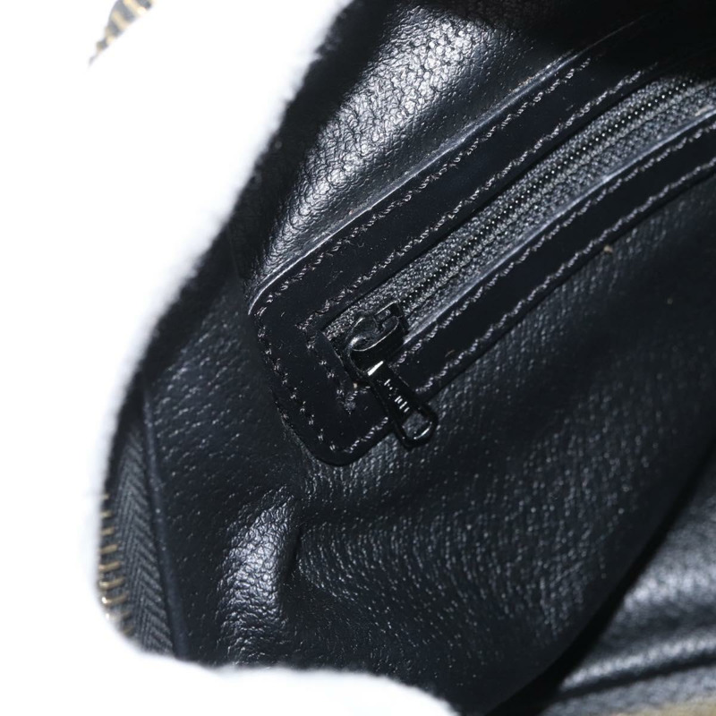 【日本直送】CELINE Macadam帆布手提包 PVC皮革 黑色金色 正品 SW2171A-20