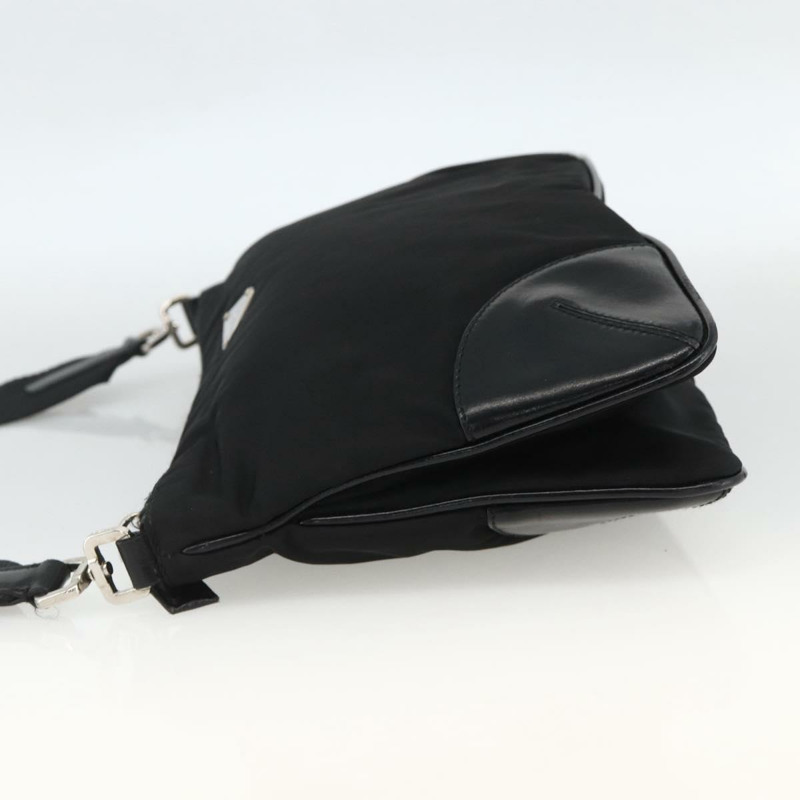 【日本直送】PRADA 肩背包 尼龍 銀黑 正品 SW2179A-2
