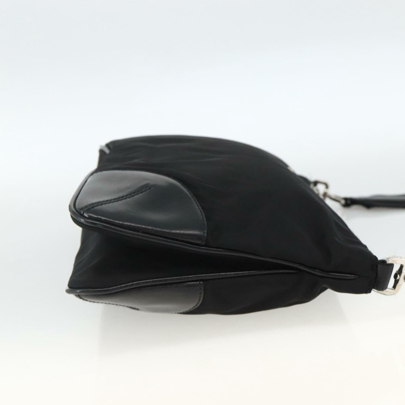 【日本直送】PRADA 肩背包 尼龍 銀黑 正品 SW2179A-3