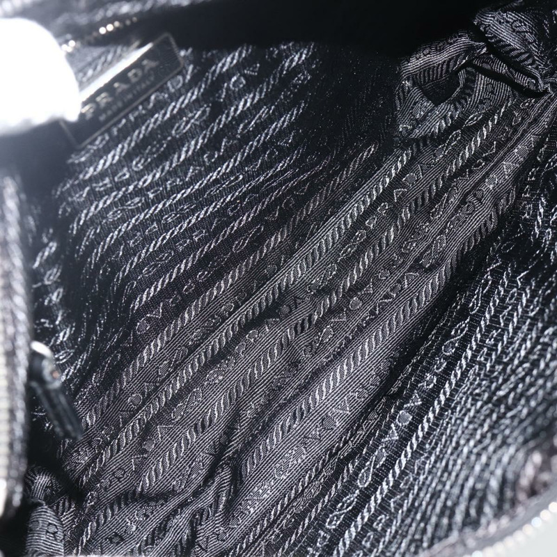 【日本直送】PRADA 肩背包 尼龍 銀黑 正品 SW2179A-10